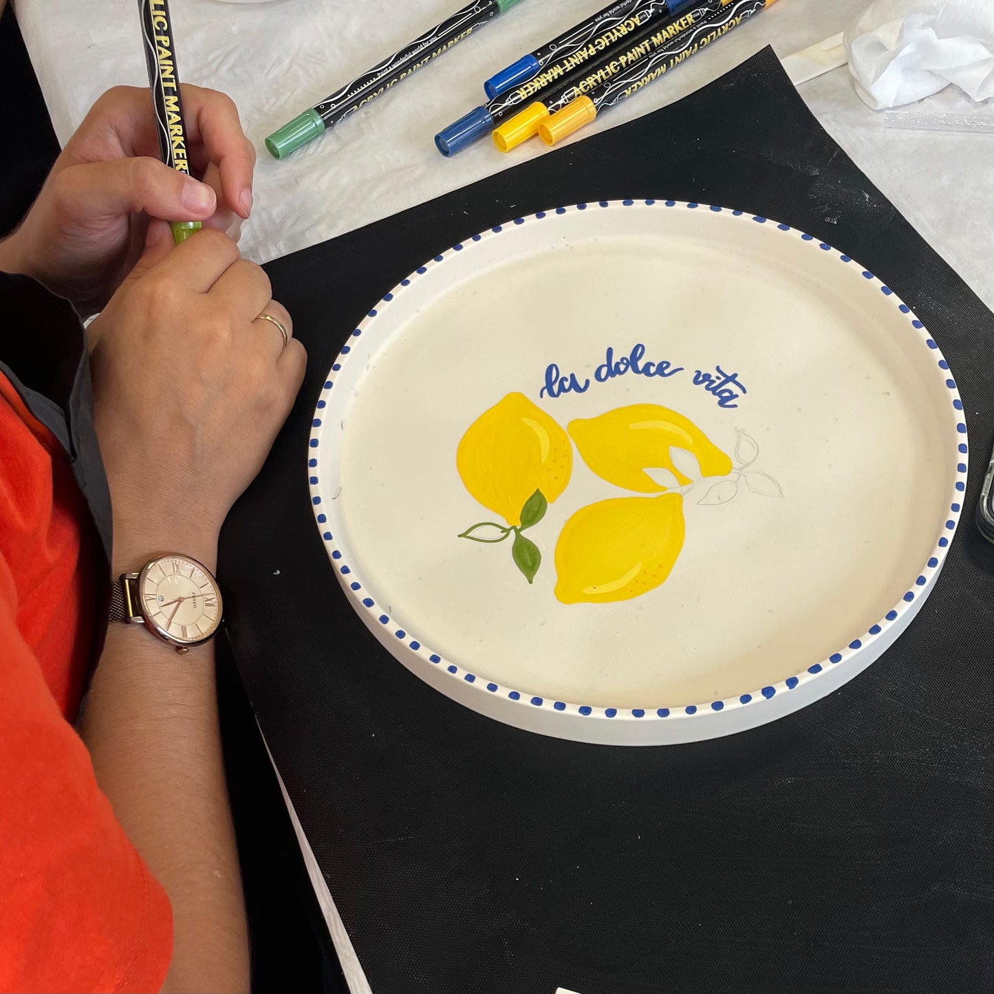 Kerzen & Keramik bemalen🌈