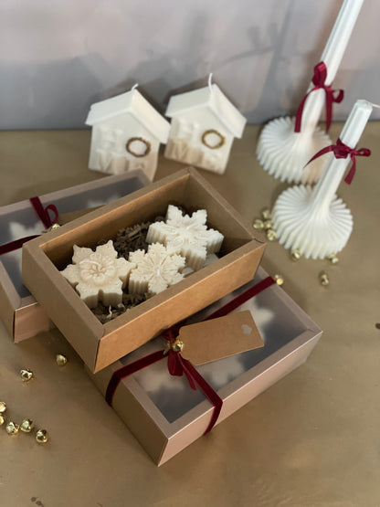Schneeflocken-Geschenkbox