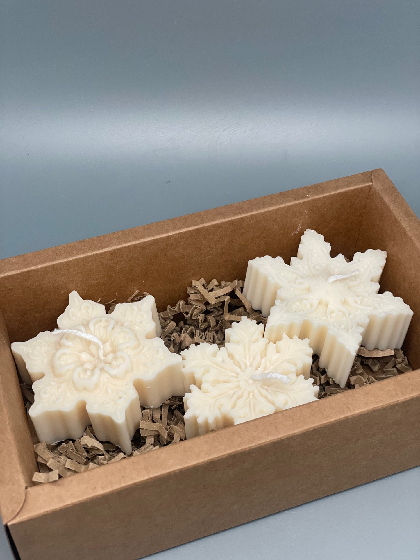 Schneeflocken-Geschenkbox