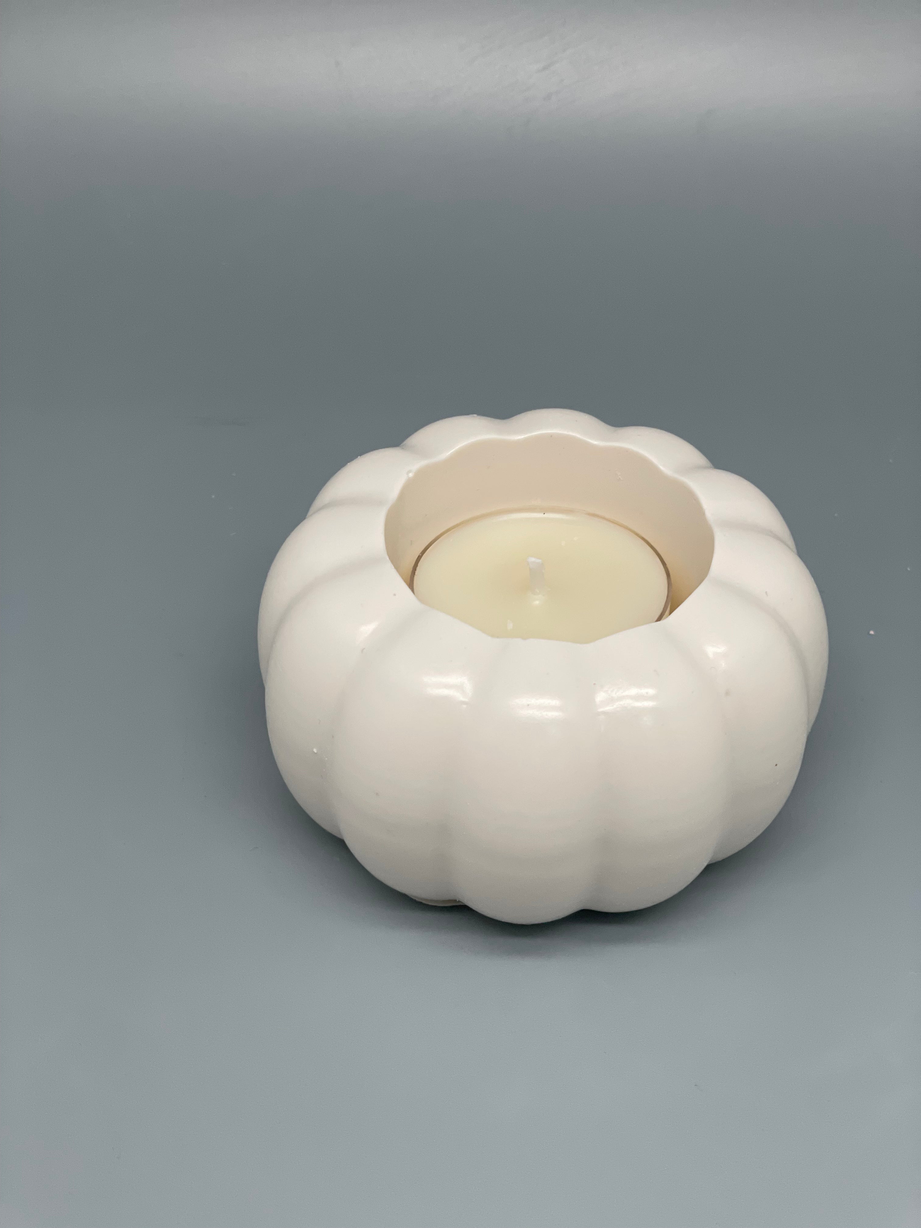 Kerzenhalter Kürbis