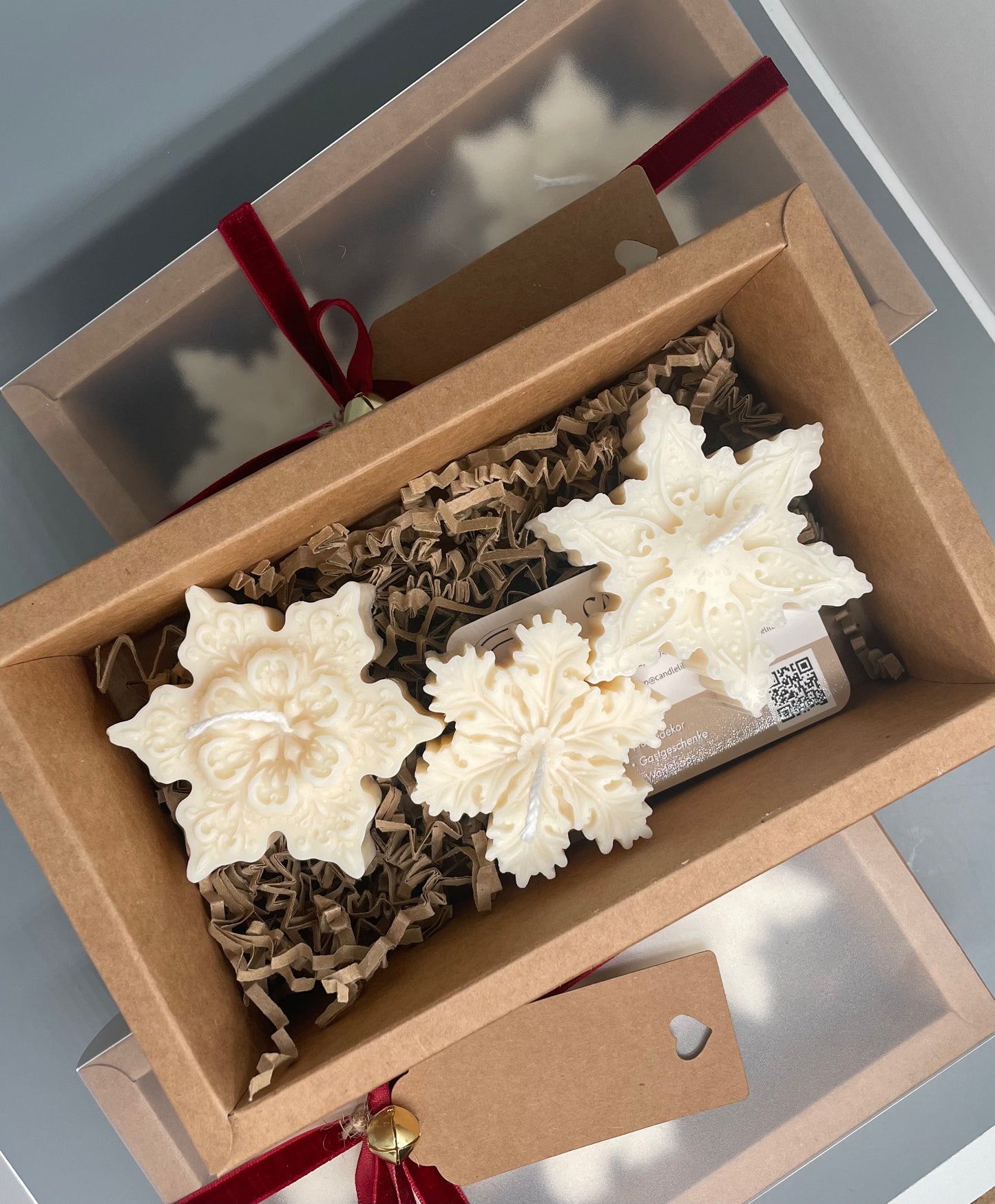 Schneeflocken-Geschenkbox